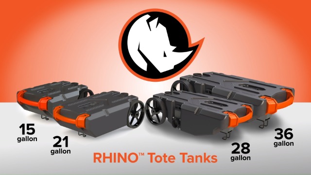 Amazon.com: Camco Rhino 21-Gallon RV Portable Waste Tank